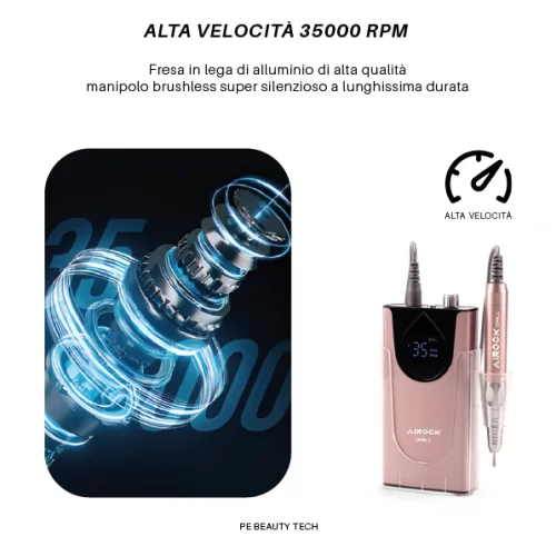 Clelia - Professional Nail Drill 45W White