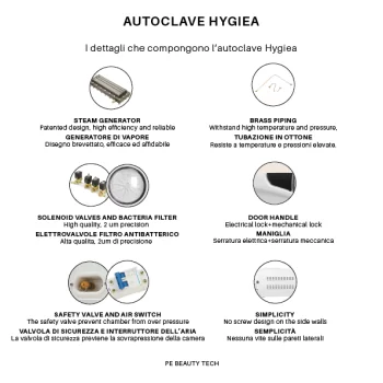 Hygiea 8L Autoclave 2