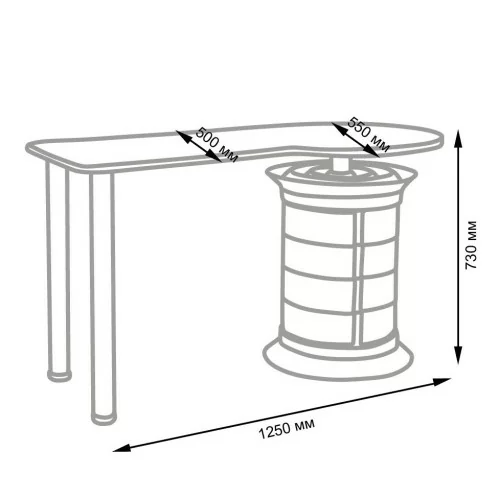 AIROCK NAILS TABLE