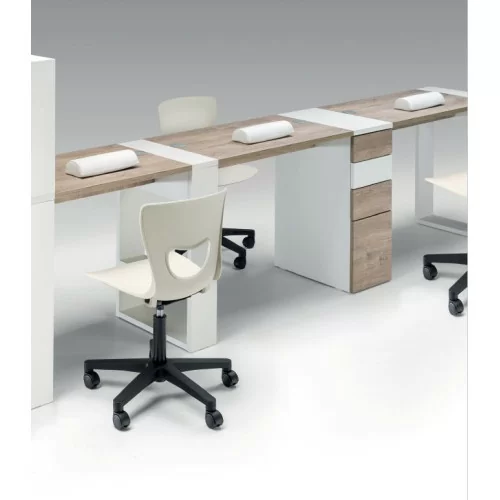 VICTORY NAILS TABLE with Drawer and Display Stand