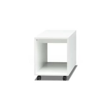 Carrello in Legno con Ruote a Forma di Cubo
