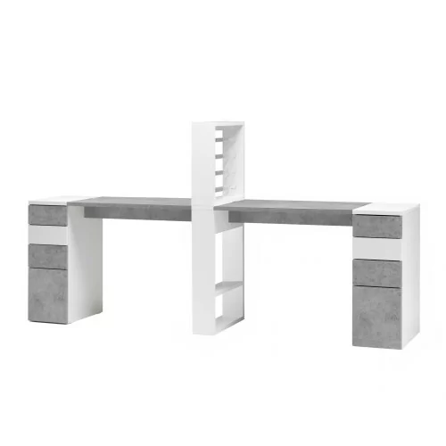 VICTORY NAILS TABLE with double shelf and dispay stand